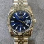 Datejust oro quadrante blu