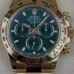 Daytona oro quadrante verde