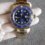 Submariner oro quadrante blu 41mm