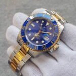 Submariner acciaio e oro quadrante blu 41mm