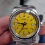 Oyster perpetual quadrante giallo 41mm