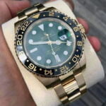 Gmt master 2 green oro giallo