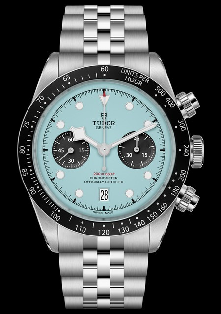 Tudor Black Bay Flamingo Blue